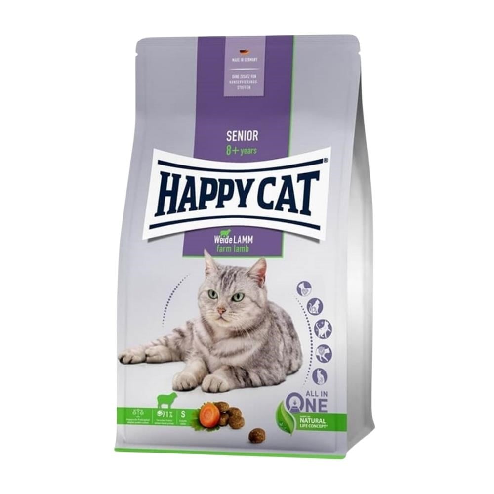 Happy Cat Senior Weide Lamm Kuzulu Yaşlı Kedi Maması 4 kgHappy Cat