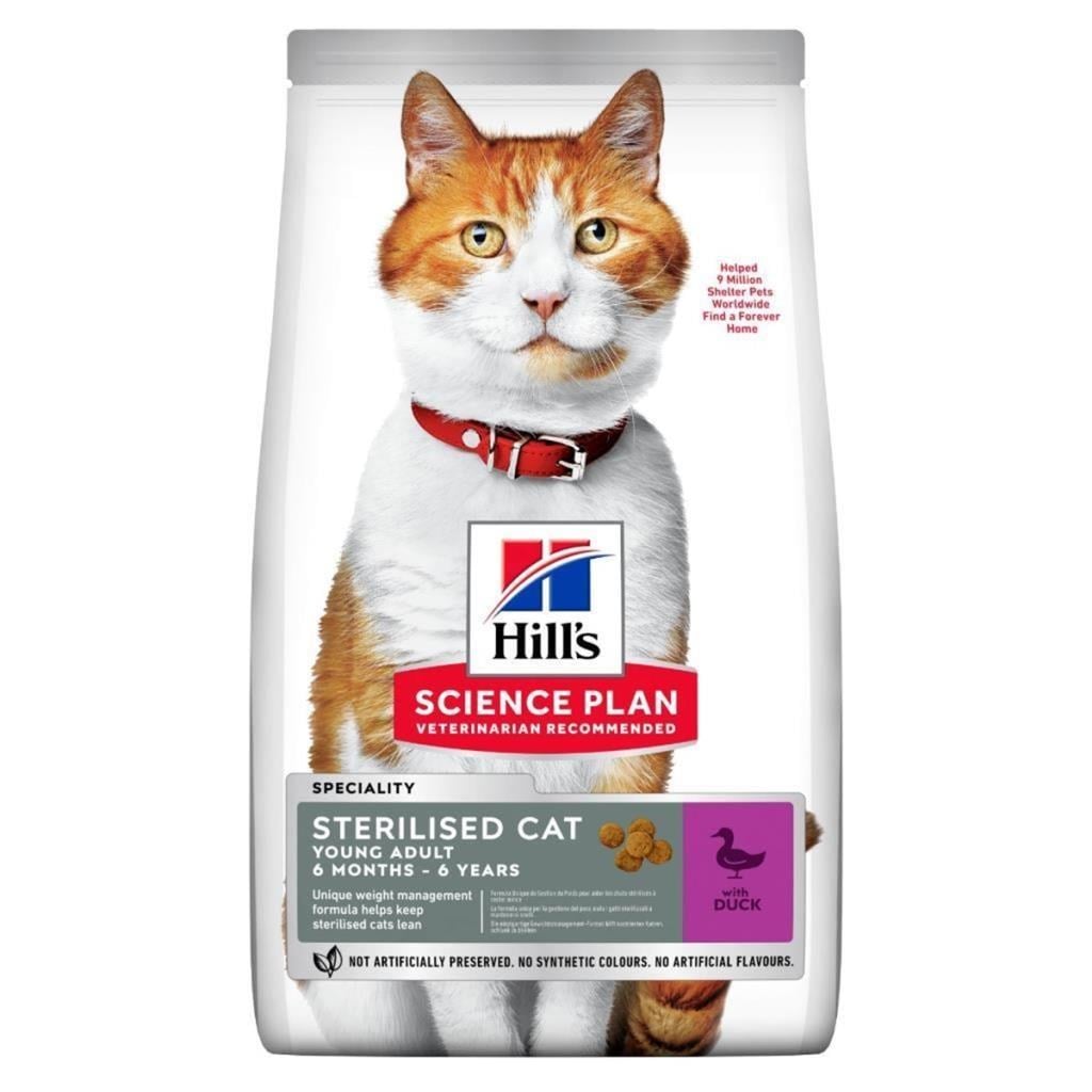 Hill's Ördekli Kısırlaştırılmış Kuru Kedi Maması 10 kgHill's