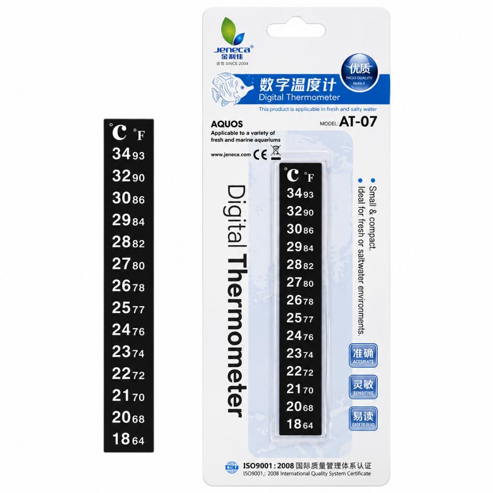 Jeneca AT-07 Dijital Akvaryum Termometresi 13 x 2 cmJENECA