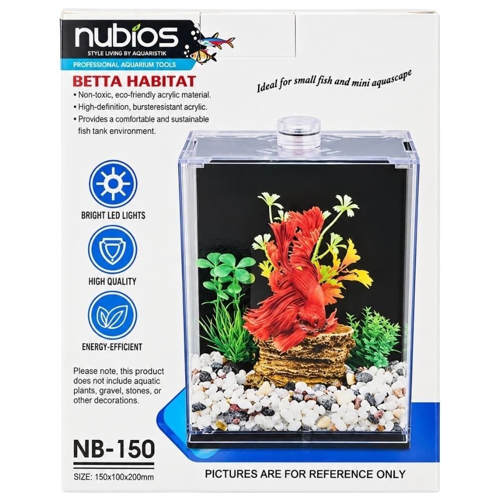 Nubios Betta Habitat Nano Akvaryum 3 LitreNubios