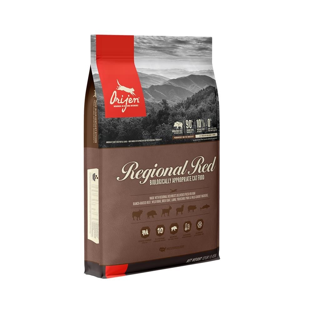 Orijen Regional Red Sığır Etli Tahılsız Kuru Kedi Maması 1,8 kgOrijen