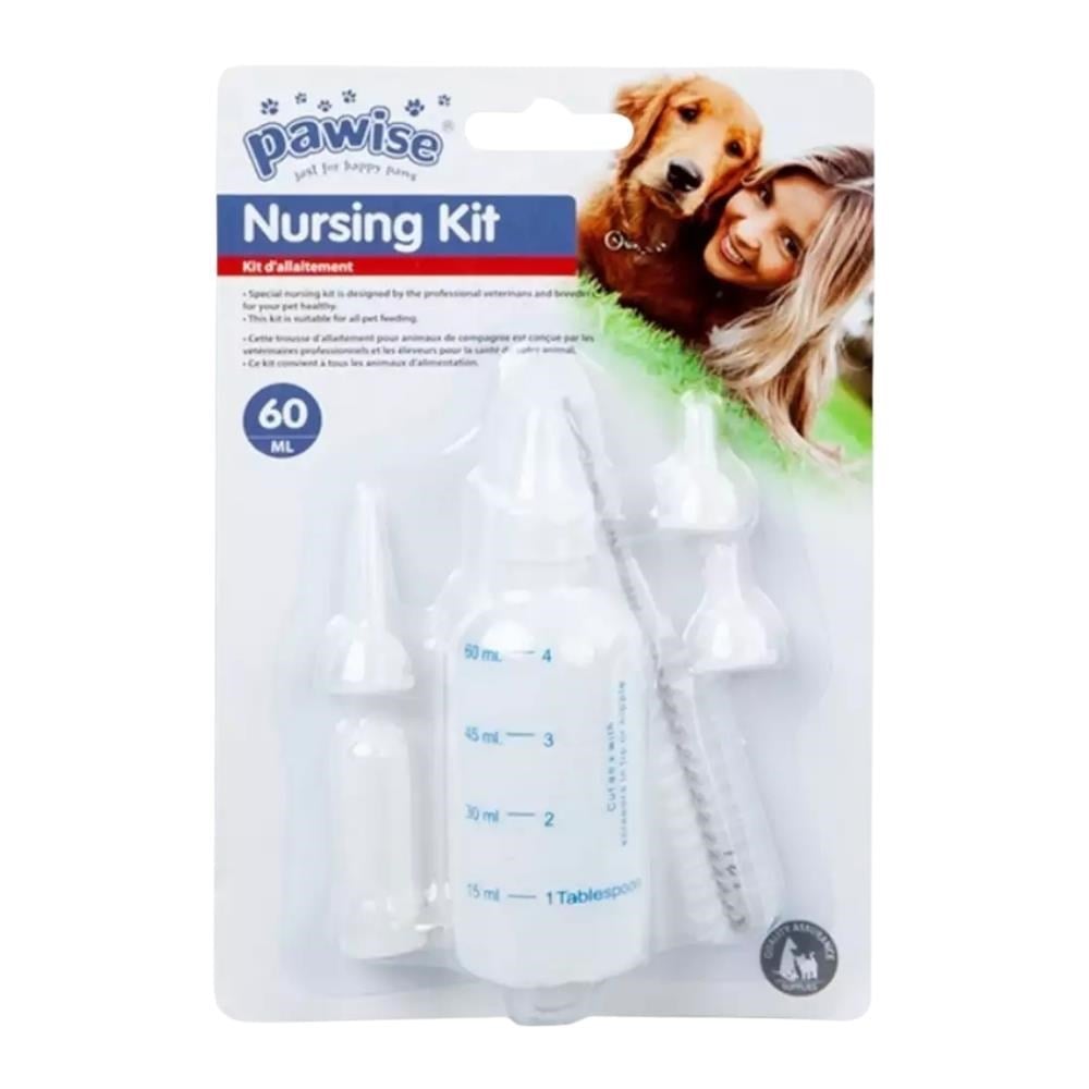 Pawise Yavru Kedi ve Köpek Biberon Seti 60 mlPawise