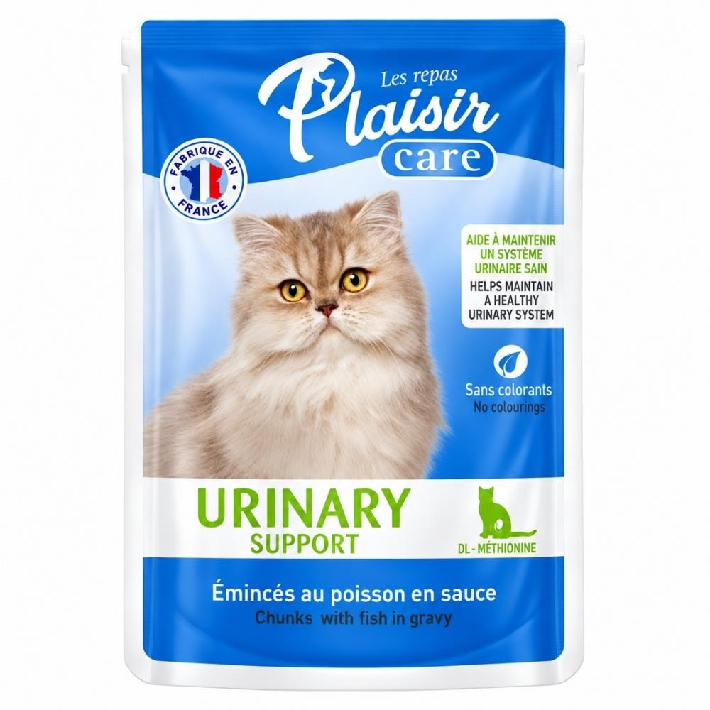 Plaisir Care Urinary Balıklı İdrar Yolu Sağlığını Destekleyici Yetişkin Kedi Yaş Maması 85 grPlaisir