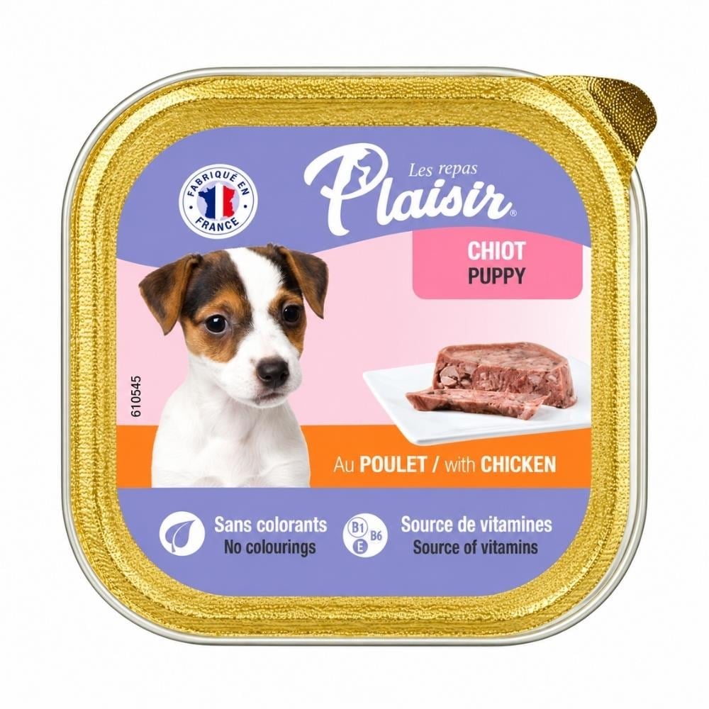 Plaisir Tavuklu Yavru Köpek Ezme Konservesi 150 grPlaisir