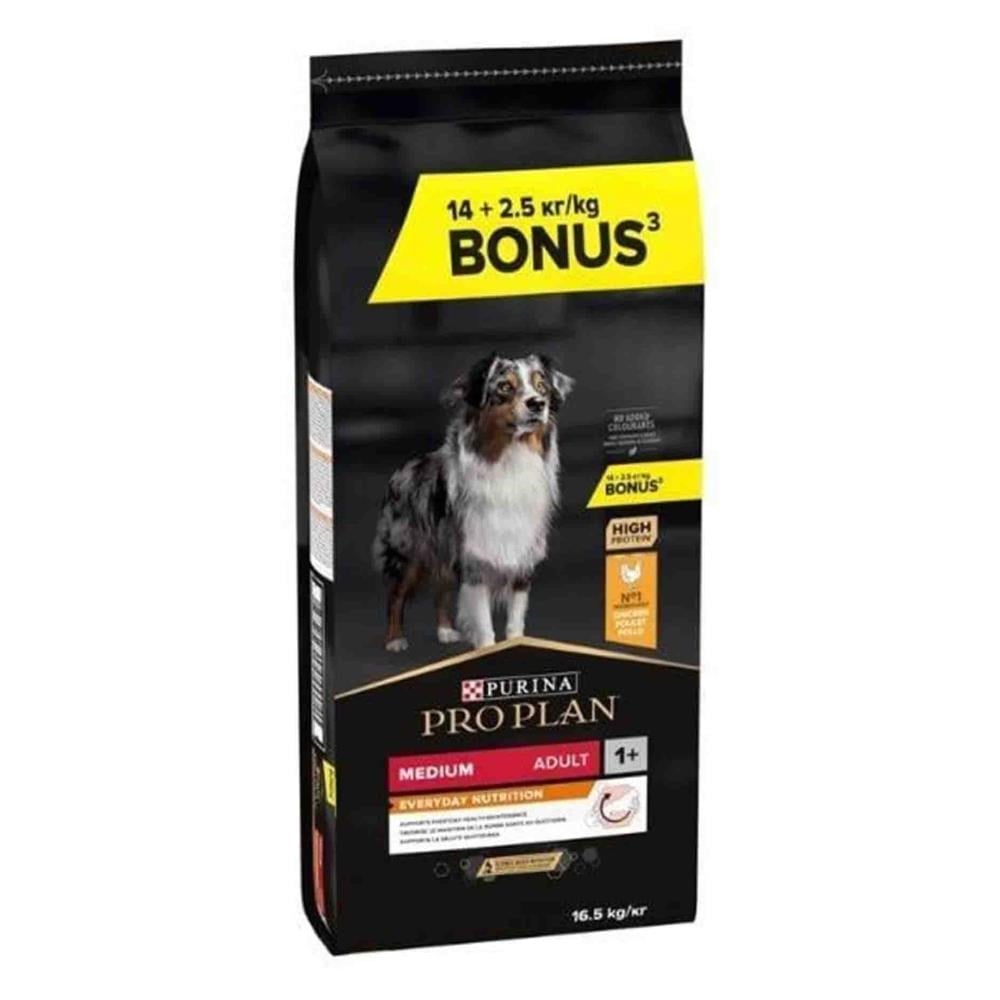 Pro plan Medium Adult Tavuklu Yetişkin Köpek Maması 14+2,5 kgPro Plan