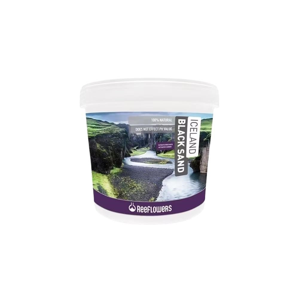 ReeFlowers Iceland Black Sand Akvaryum Kumu 3-5 mm 25 KgReeflowers
