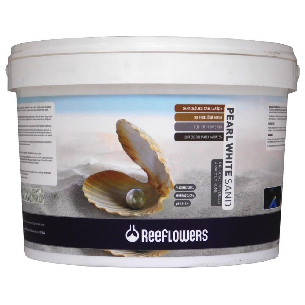 ReeFlowers Pearl White Sand Mineralli Akvaryum Kumu ( 1-1,5 mm ) 25 kgReeflowers