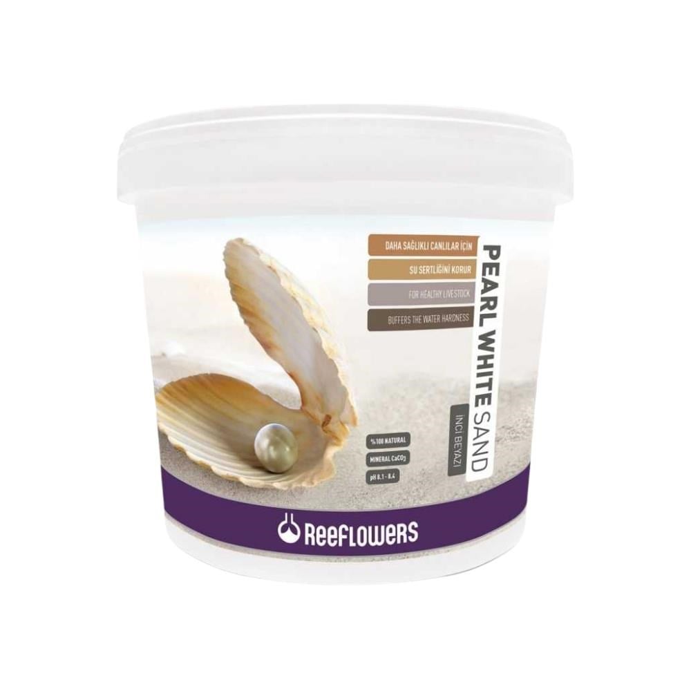 ReeFlowers Pearly White Sand Akvaryum Kumu 0,5-1 mm 25 KgReeflowers