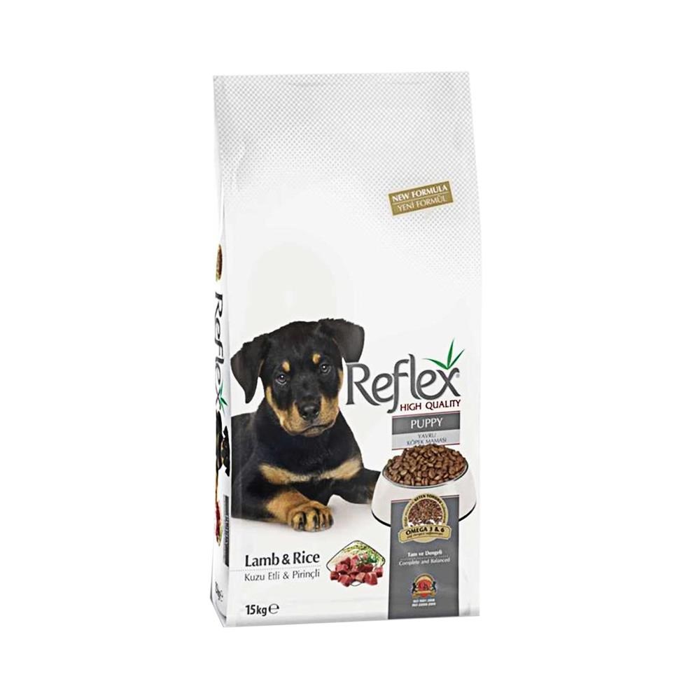 Reflex Kuzu Etli Pirinçli Yavru Köpek Maması 15 kgReflex