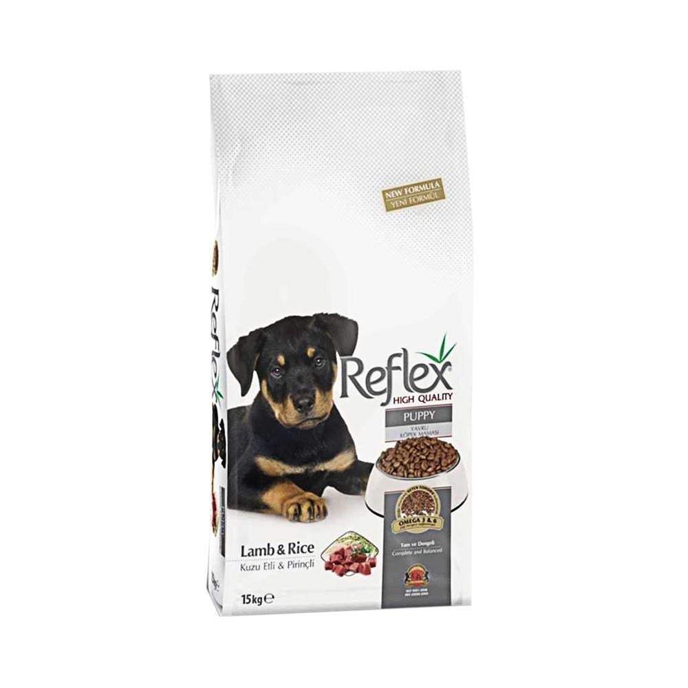 Reflex Kuzu Etli Pirinçli Yavru Köpek Maması 15 kgReflex