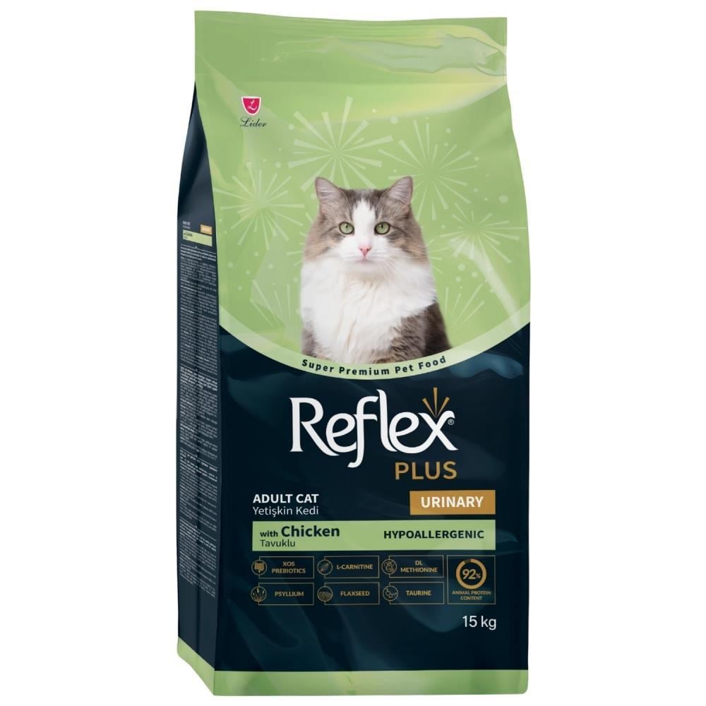 Reflex Plus Urinary Tavuklu Kedi Maması 15 kgReflex Plus