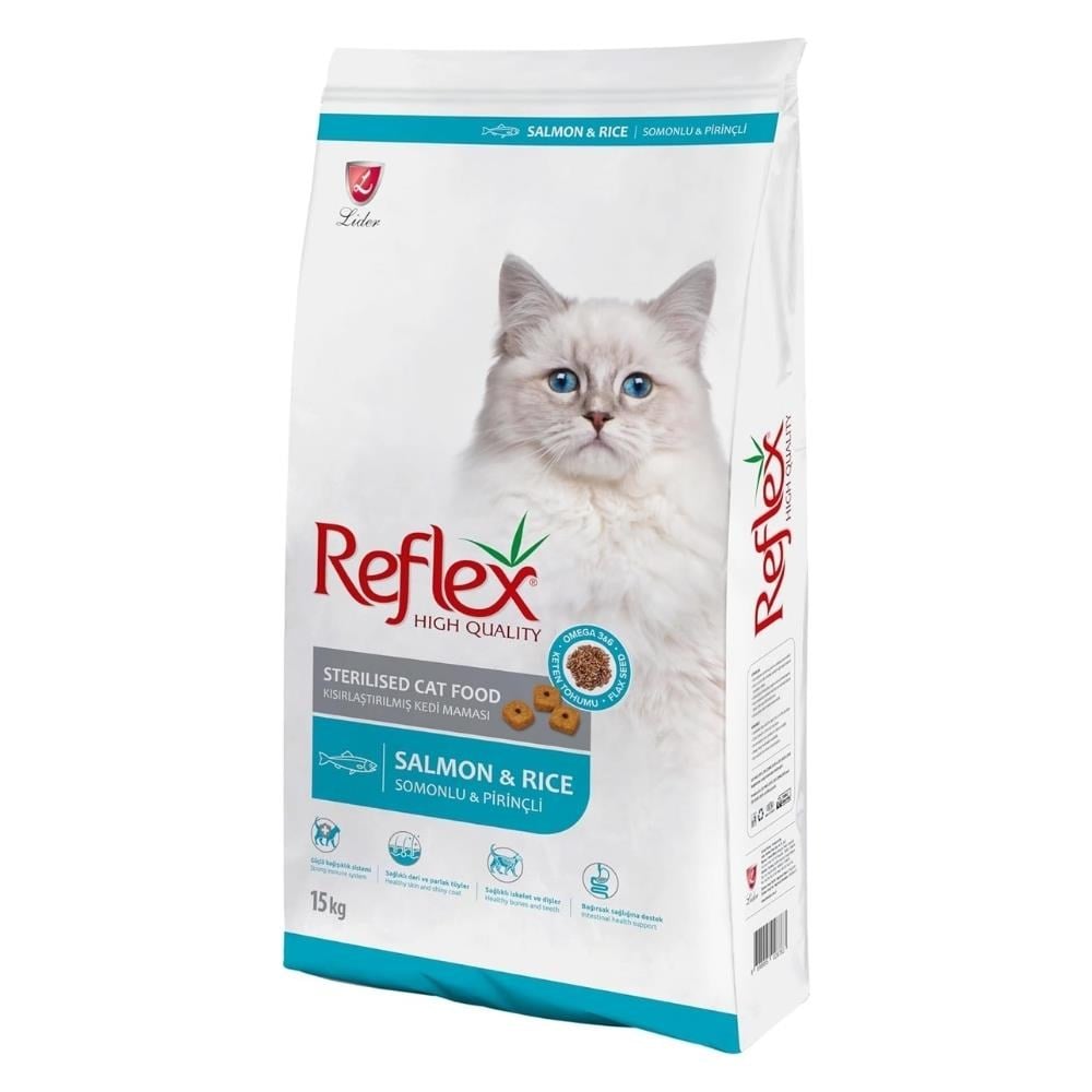 Reflex Sterilised Balıklı Kısırlaştırılmış Yetişkin Kuru Kedi Maması 15 kgReflex