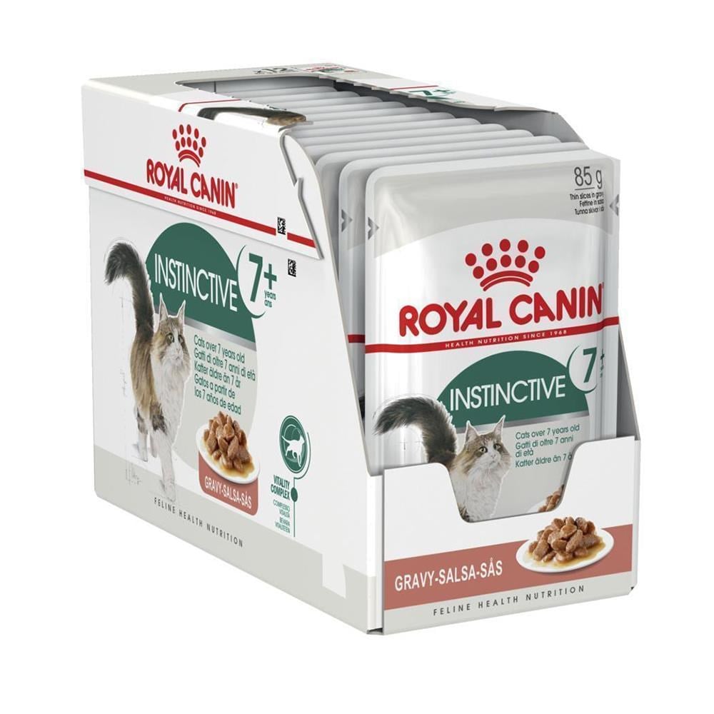 Royal Canin Instinctive 7+ Gravy Yaşlı Kedi Yaş Maması 85 gr 12 AdetRoyal Canin