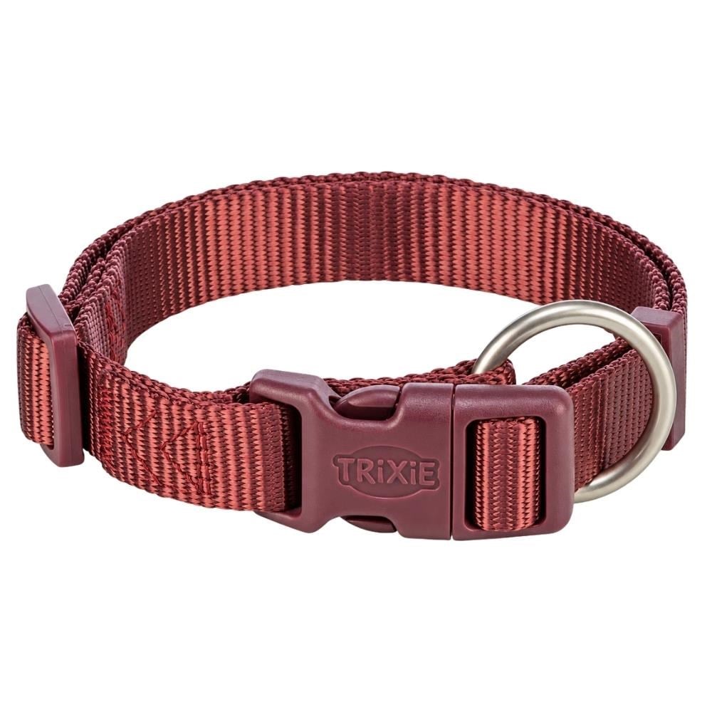 Trixie Premium Köpek Boyun Tasması Small Medium Bordo 30-45 cm 15 mmTrixie