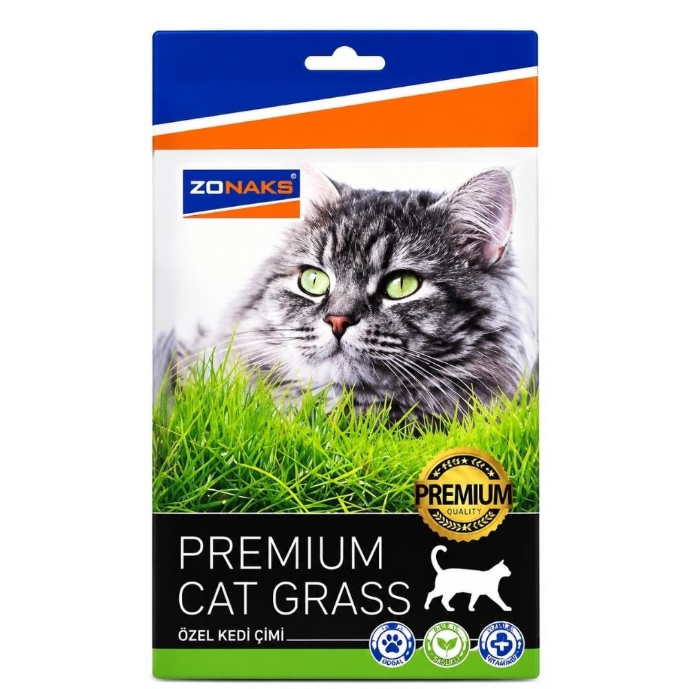 Zonaks Premium Kedi Çimi Zonaks