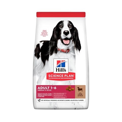 Hill's Kuzu Etli Orta Irk Yetişkin Köpek Maması 14 kg