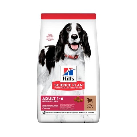 Hill's Kuzu Etli Orta Irk Yetişkin Köpek Maması 14 kg