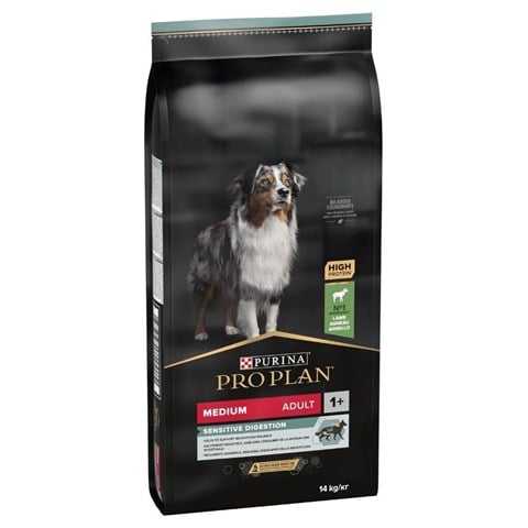 Pro Plan Optidigest Orta Irk Kuzu Etli Köpek Maması 14 kg
