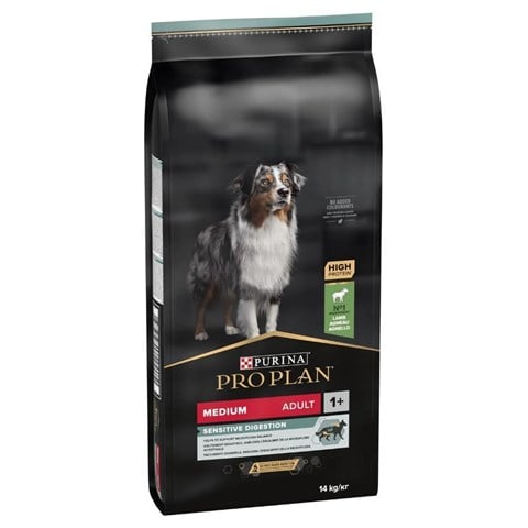 Pro Plan Optidigest Orta Irk Kuzu Etli Köpek Maması 14 kg