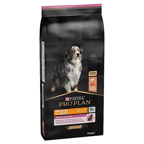 Pro Plan Senior Sensitive Somon Yaşlı Kuru Köpek Maması 14 kg