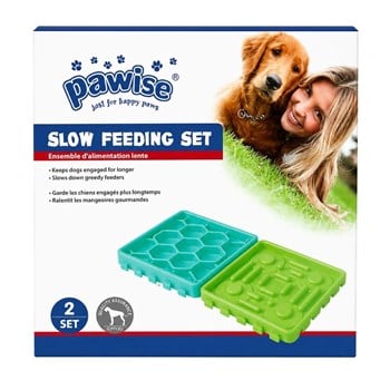 Pawise Slow Eat Kedi ve Köpek Mama Kabı SetiPawise