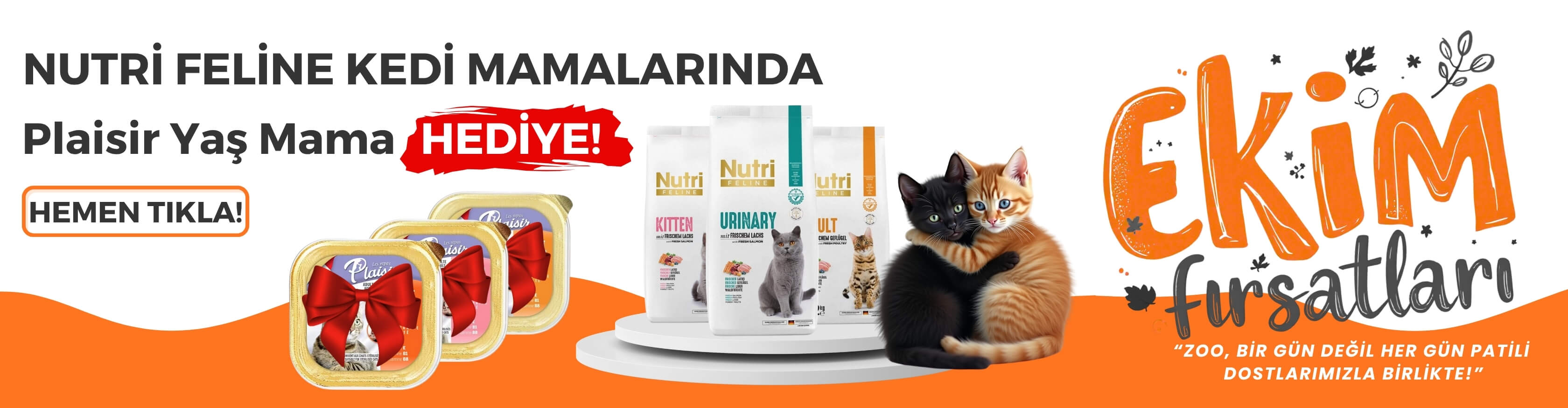 Nutri Feline Kedi Mamalarında Kampanya!