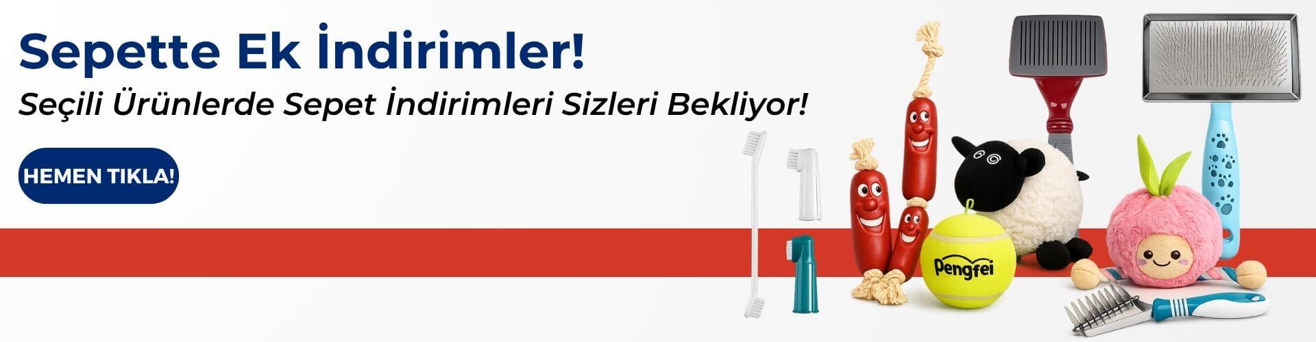 Sepette Ek İndirimler!
