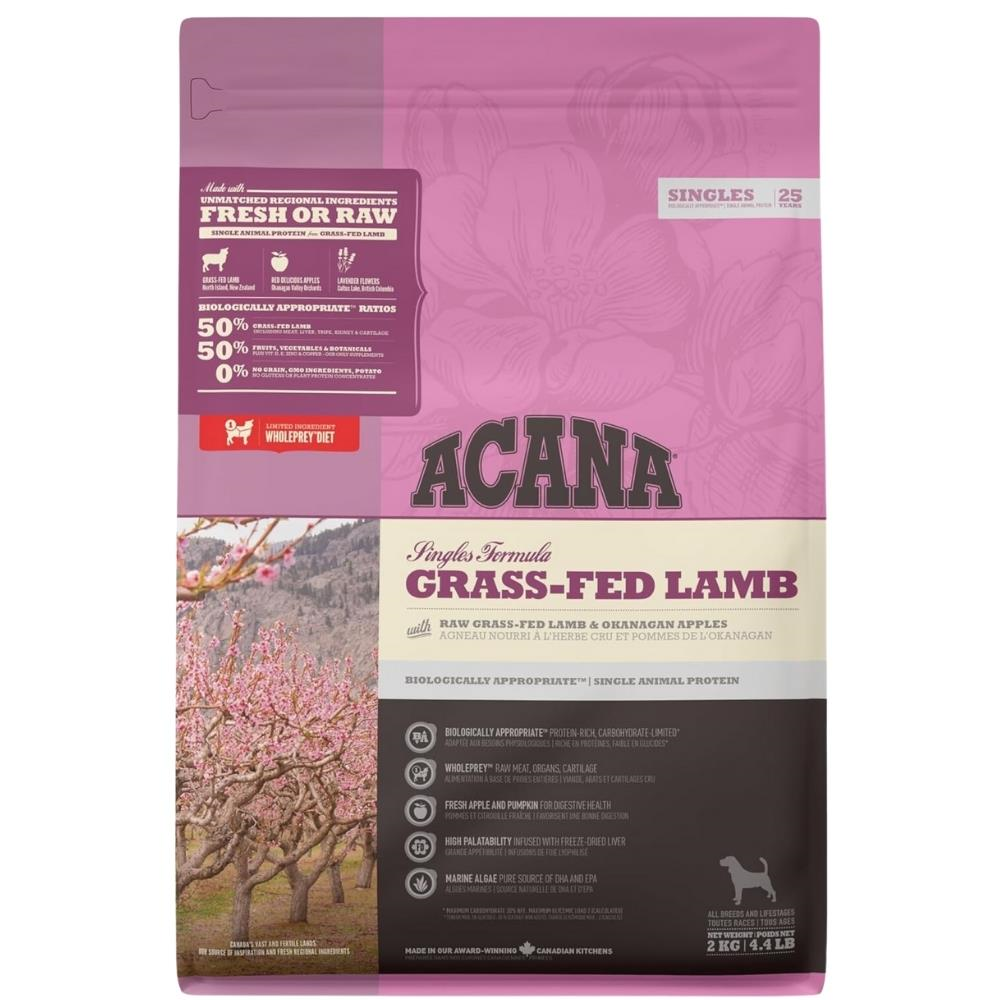 Acana Grass-Fed Lamb Kuzulu ve Elmalı Kuru Köpek Maması 2 kgAcana