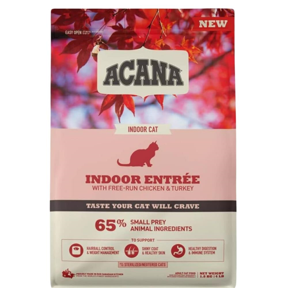 Acana Indoor Entree Sterilised Kısırlaştırılmış Kedi Maması 1,8 kgAcana