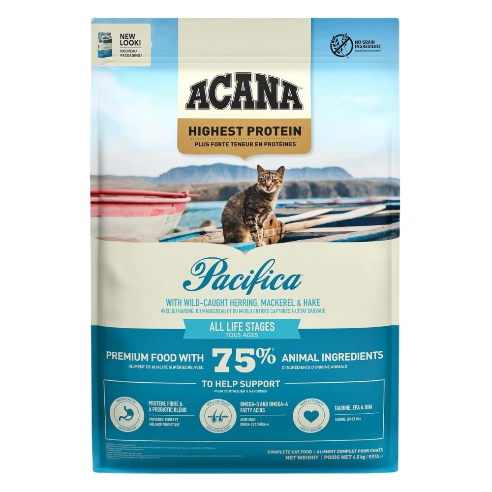 Acana Pacifica Tahılsız Balıklı Tüm Yaşam Evreleri Yetişkin Kedi Maması 1,8 kgAcana