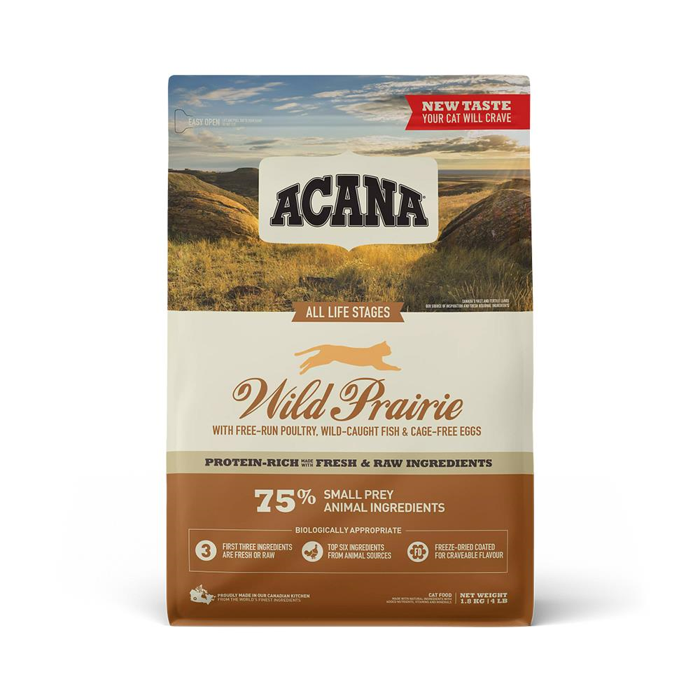 Acana Wild Prairie Tavuklu ve Balıklı Kuru Kedi Maması 1,8 kgAcana