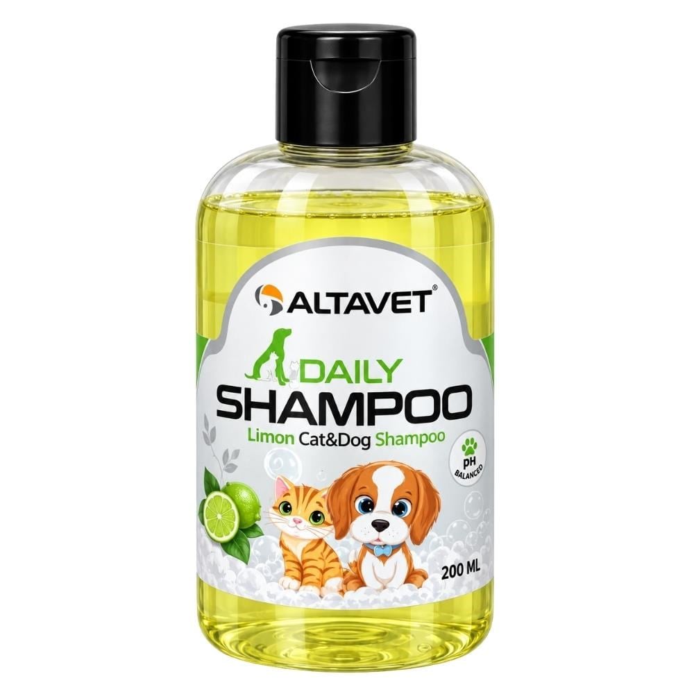 Altavet Daily Shampoo Lemon Kedi ve Köpek Şampuanı 200 ml