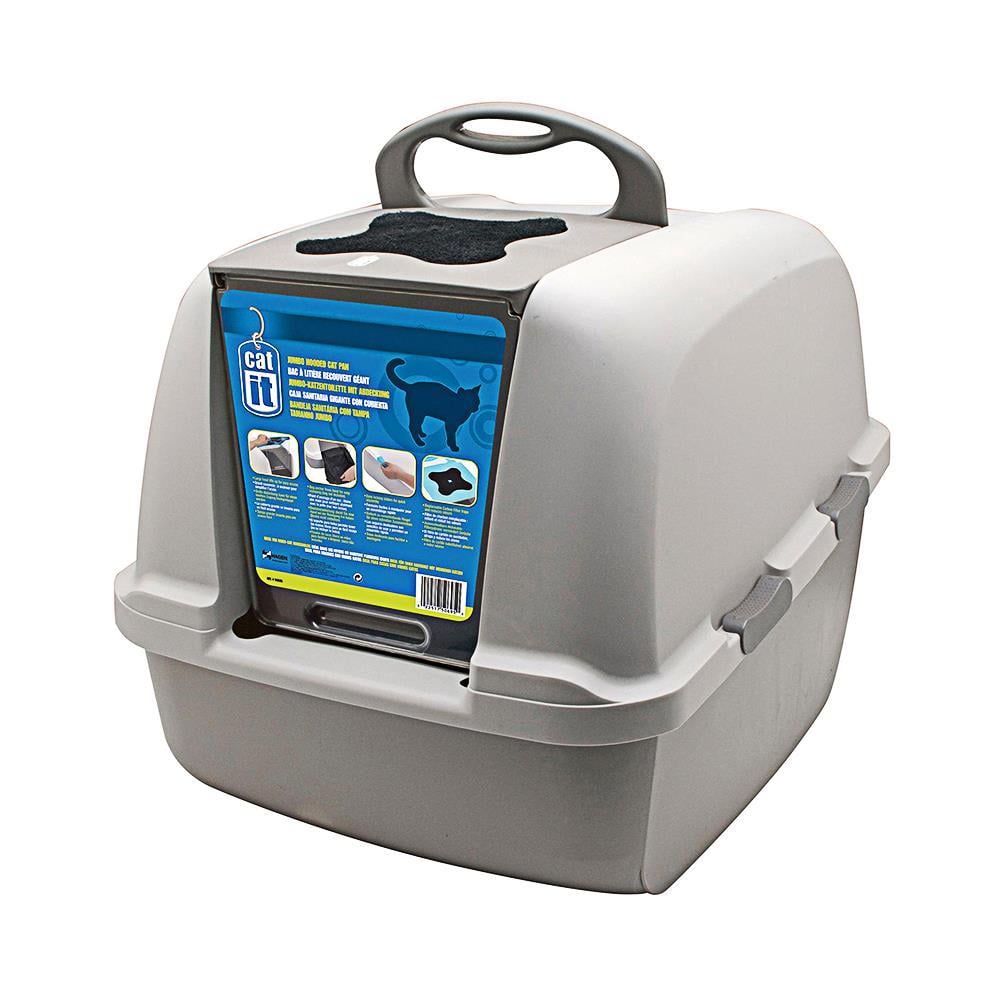 Catit Kapalı Kedi Tuvaleti GriCatit