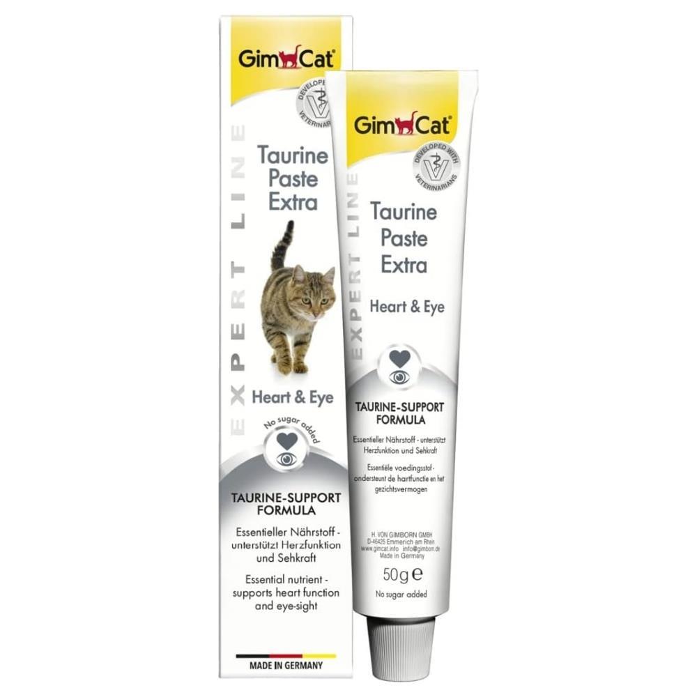 Gimcat Kalp ve Göz Sağlığı Destekleyici Taurinli Kedi Macunu 50 grGimcat