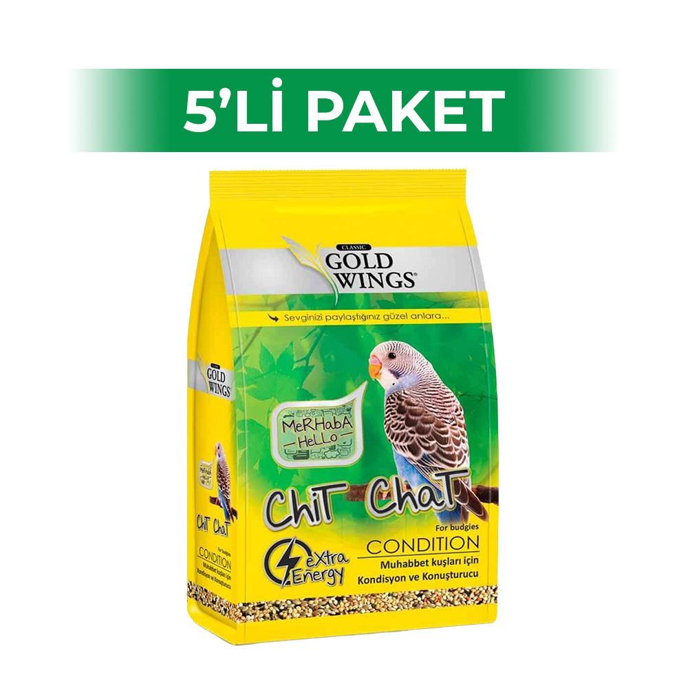 Gold Wings Classic Konuşturucu Muhabbet Kuşu Yemi 150 gr x 5 Adet