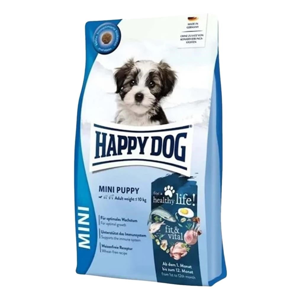 Happy Dog Mini Puppy Fit Vital Tahılsız Küçük Irk Yavru Köpek Maması 10 kg