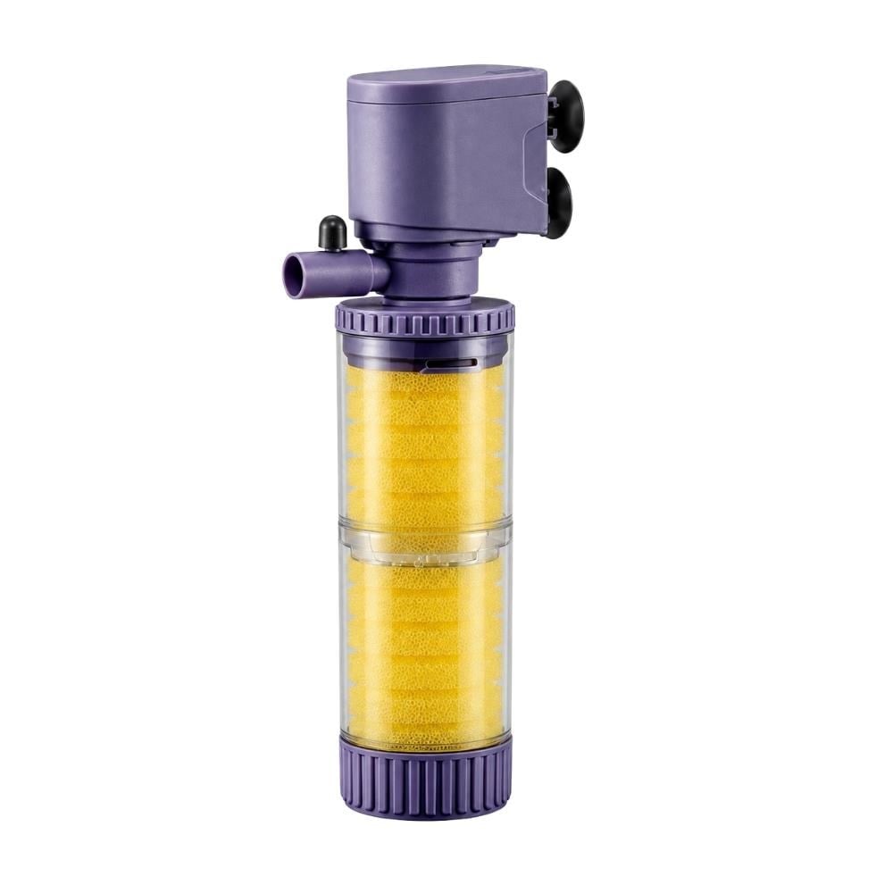 Jingye Akvaryum İç Filtre Siyah/Beyaz 600 L/H 10W