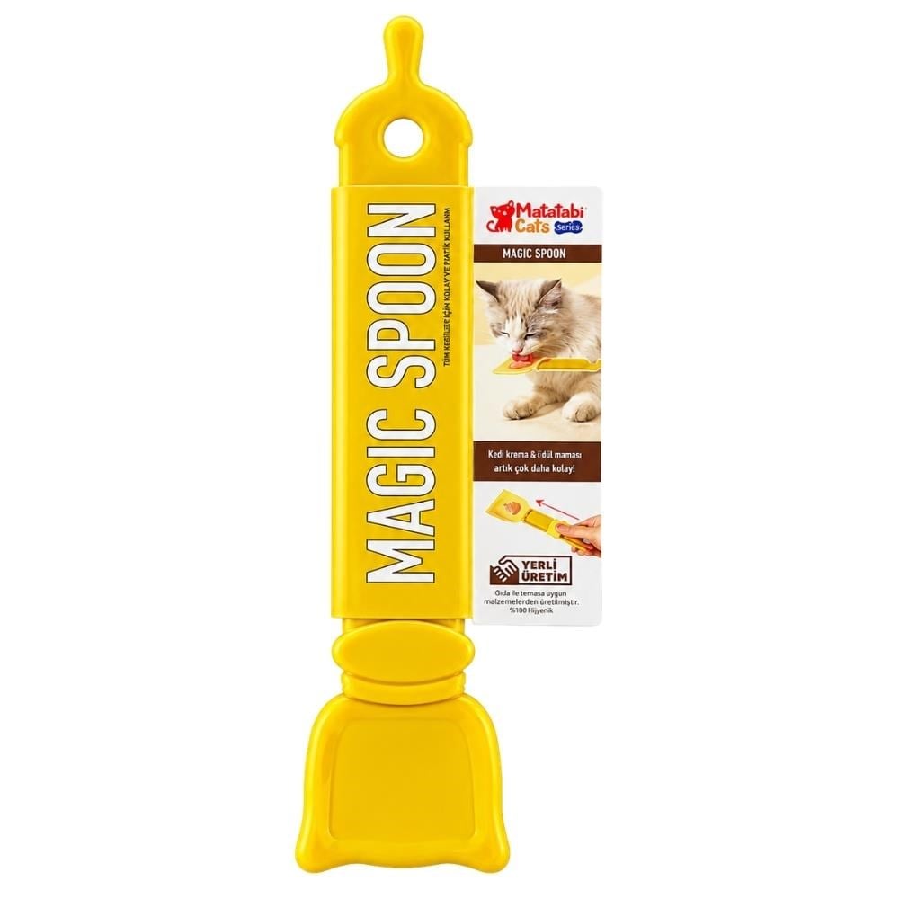 Magic Spoon Kedi ve Köpekler için Sıvı Ödül Maması Kaşığı