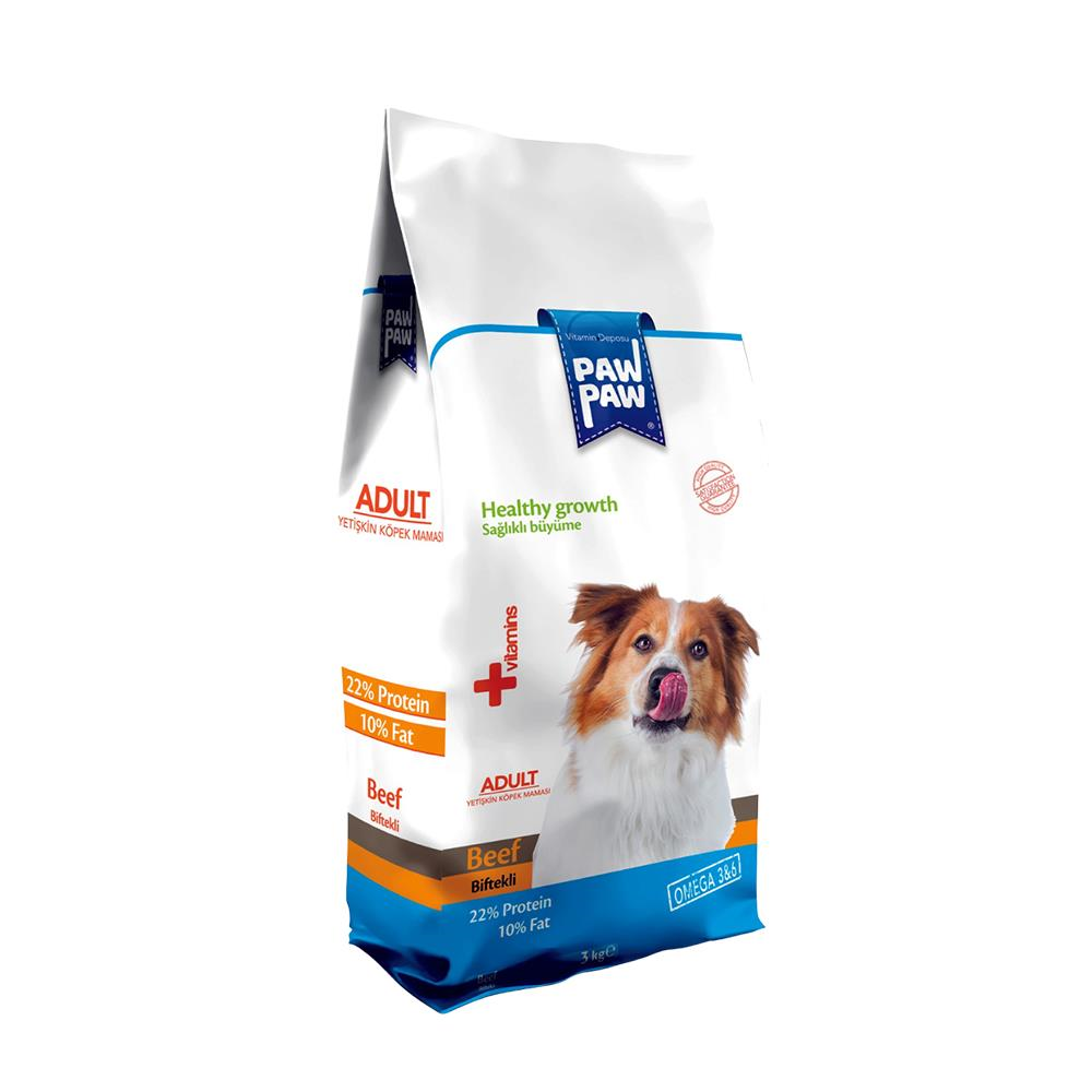 Paw Paw Biftekli Yetişkin Kuru Köpek Maması 15 kgPaw Paw