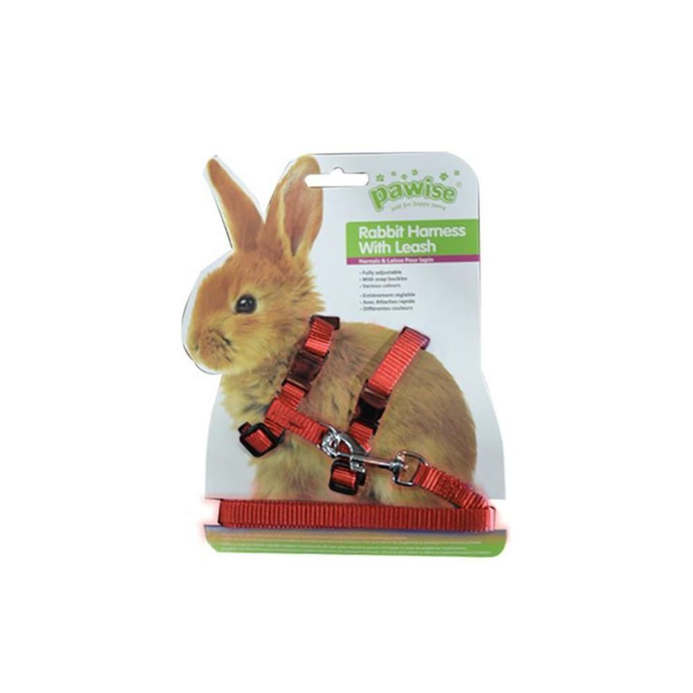 Pawise Tavşan Göğüs Tasması Kırmızı RenkliPawise