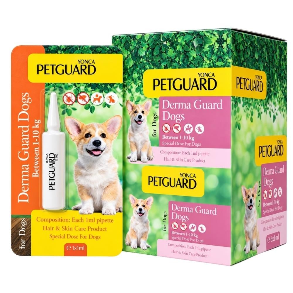 Petguard Derma Guard 1-10 Köpekler İçin 12x1 ml