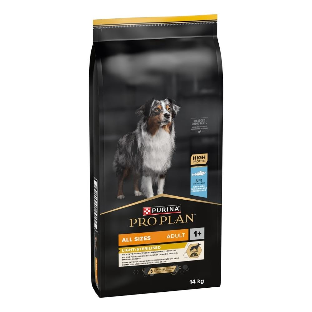 Pro Plan All Size Beyaz Balıklı Kısır light Yetişkin Köpek Maması 14 kgPro Plan