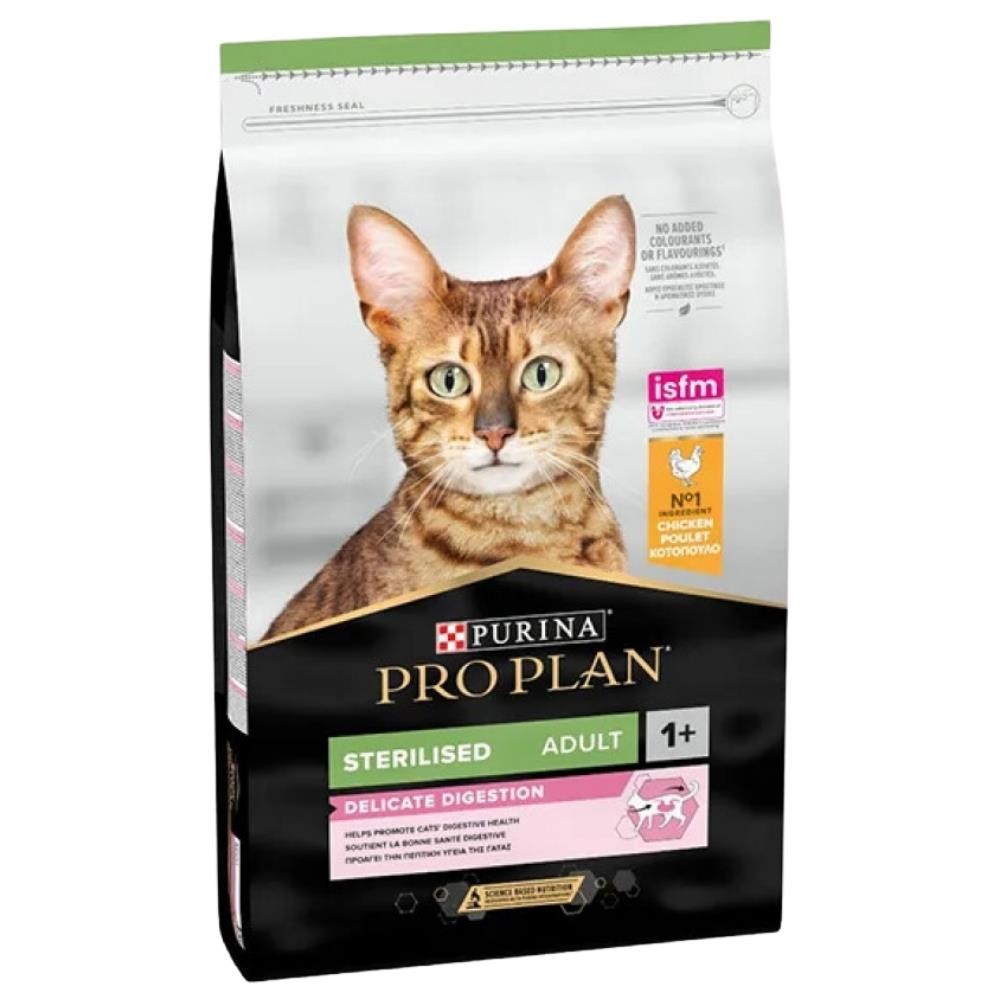 Pro Plan Delicate Digestion Tavuklu Kısırlaştırılmış Kedi Maması 3 kg