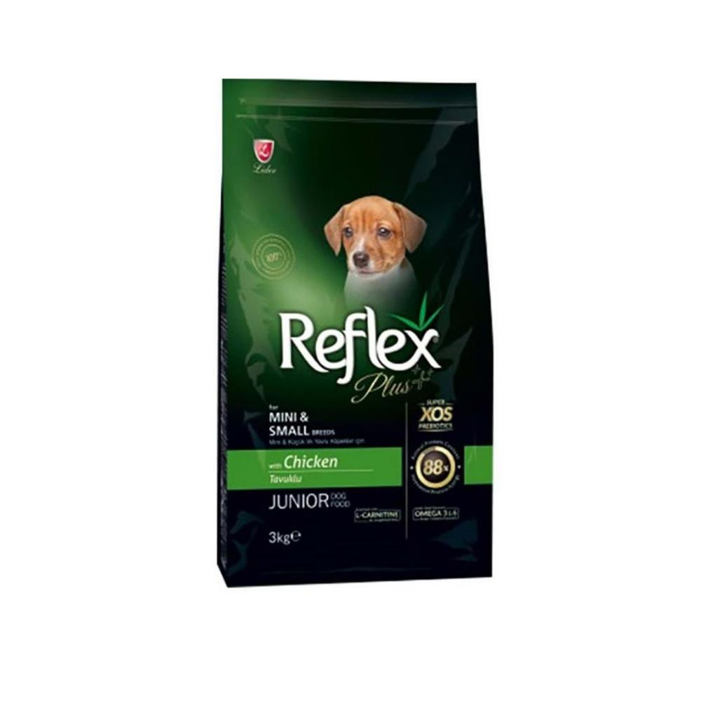 Reflex Plus Mini ve Küçük Irk Tavuklu Yavru Köpek Maması 3 kgReflex Plus