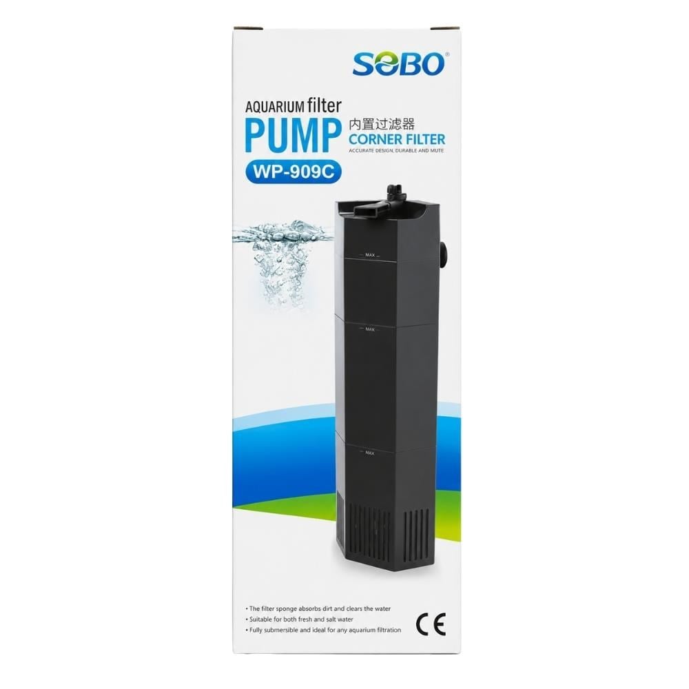 Sobo Akvaryum Köşe İç Filtre 1600L/H 28W