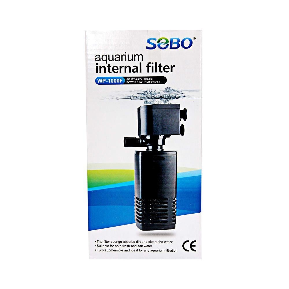 Sobo WP1000F Akvaryum İç Filtresi 650 l/h 15w