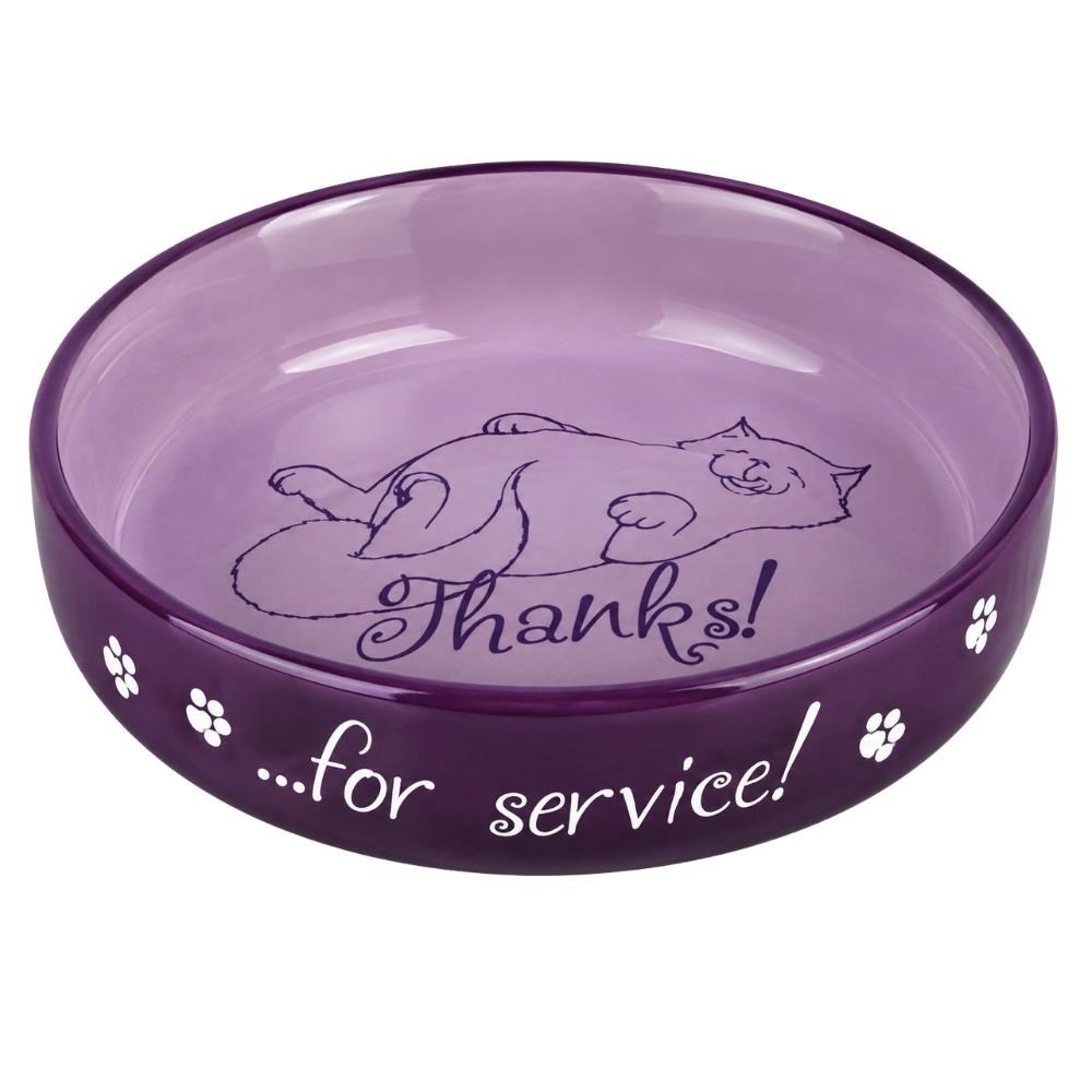Trixie Porselen Kedi Mama ve Su Kabı 0,3 L 15 cm