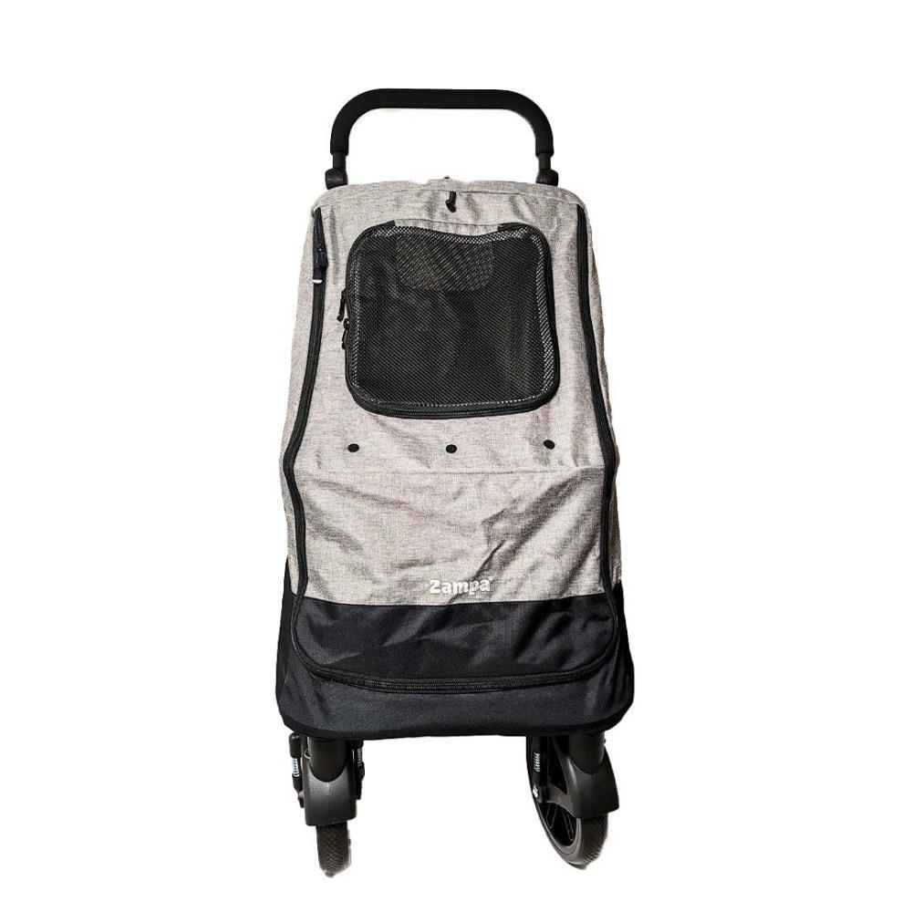 Zampa Alonso Kedi ve Köpek Arabası Gri 60x97x111 cmZampa