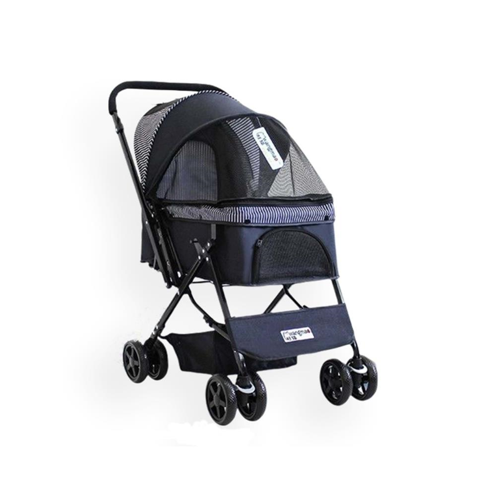 Zampa BL08-N Nova Kedi ve Köpek Arabası Lacivert 52x76.5x95 cmZampa