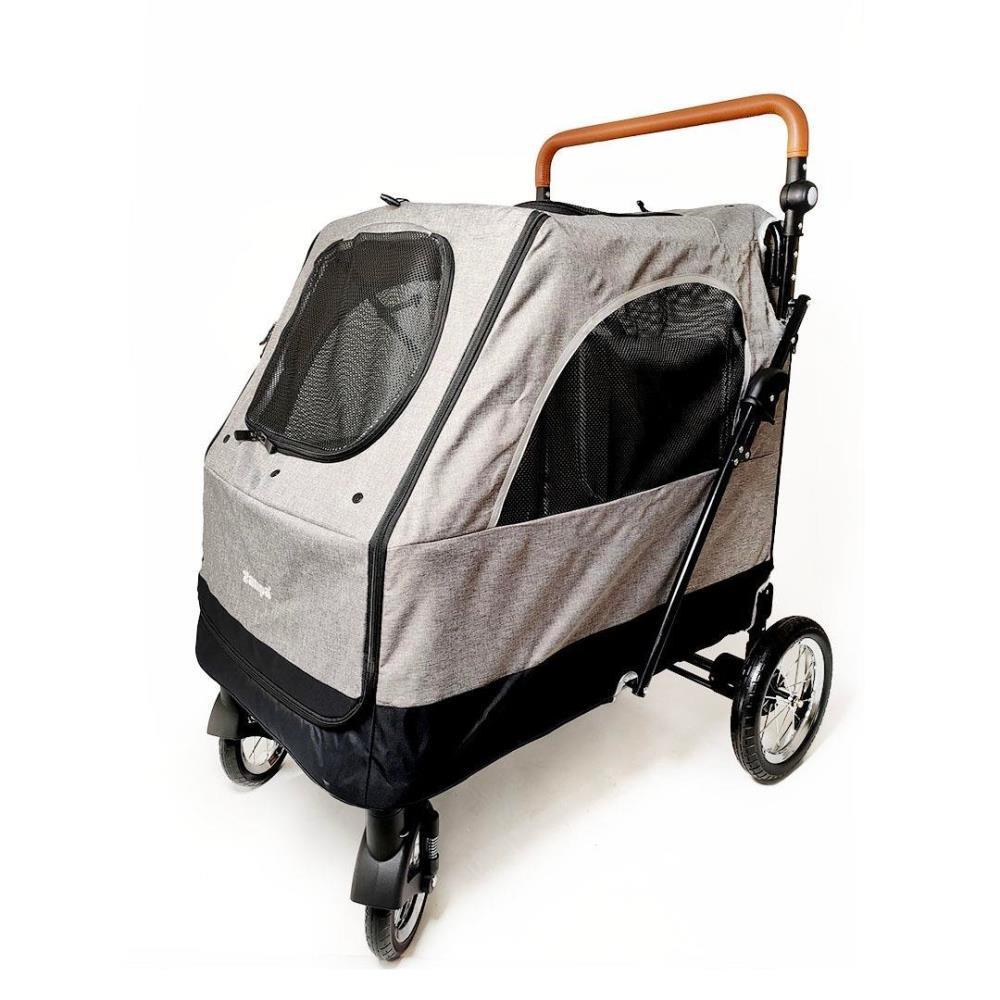 Zampa Stroll Kedi ve Köpek Arabası Gri 69x81x110 cmZampa